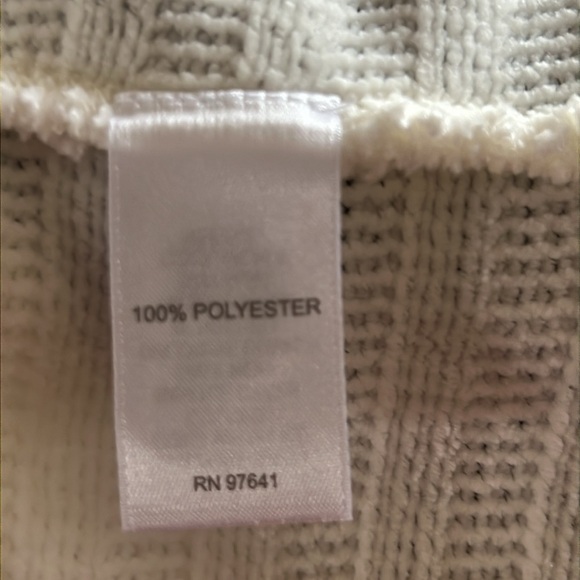 J Jill white chenille cowl neck tunic - Picture 7 of 7